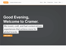 Tablet Screenshot of cramer.com