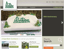 Tablet Screenshot of cramer.ca